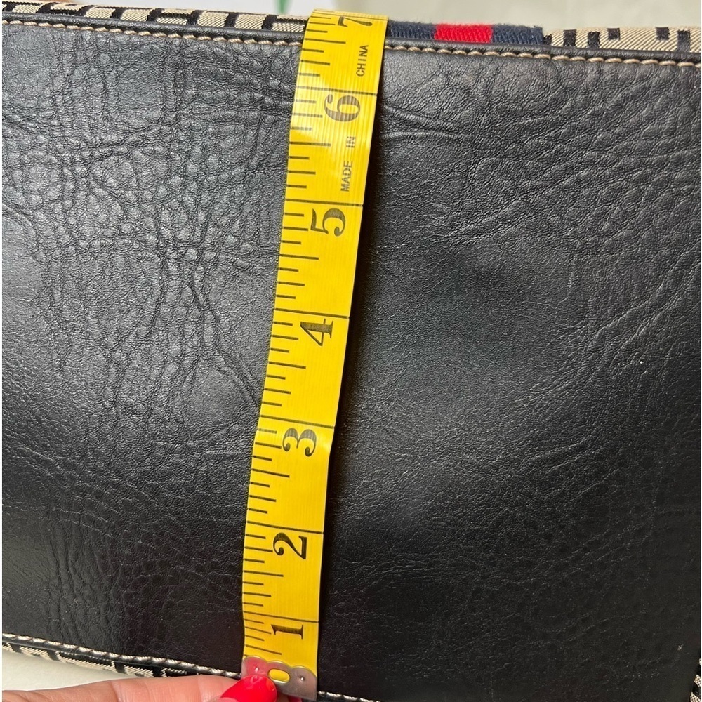 Vintage Tommy Hilfiger Faux Leather Canvas Bag - Picture 12 of 13